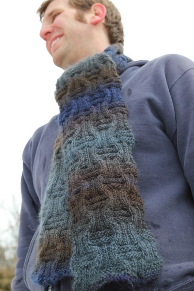 Ameeta Scarf, Knitting 