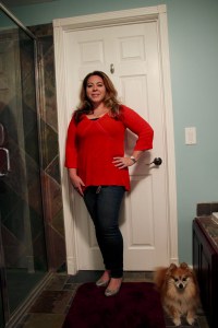 Skies are Blue, Wiggin Crochet Detail Blouse, Stitch Fix