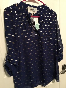 Alice Blue, Lucio Henley Blouse, Stitch Fix